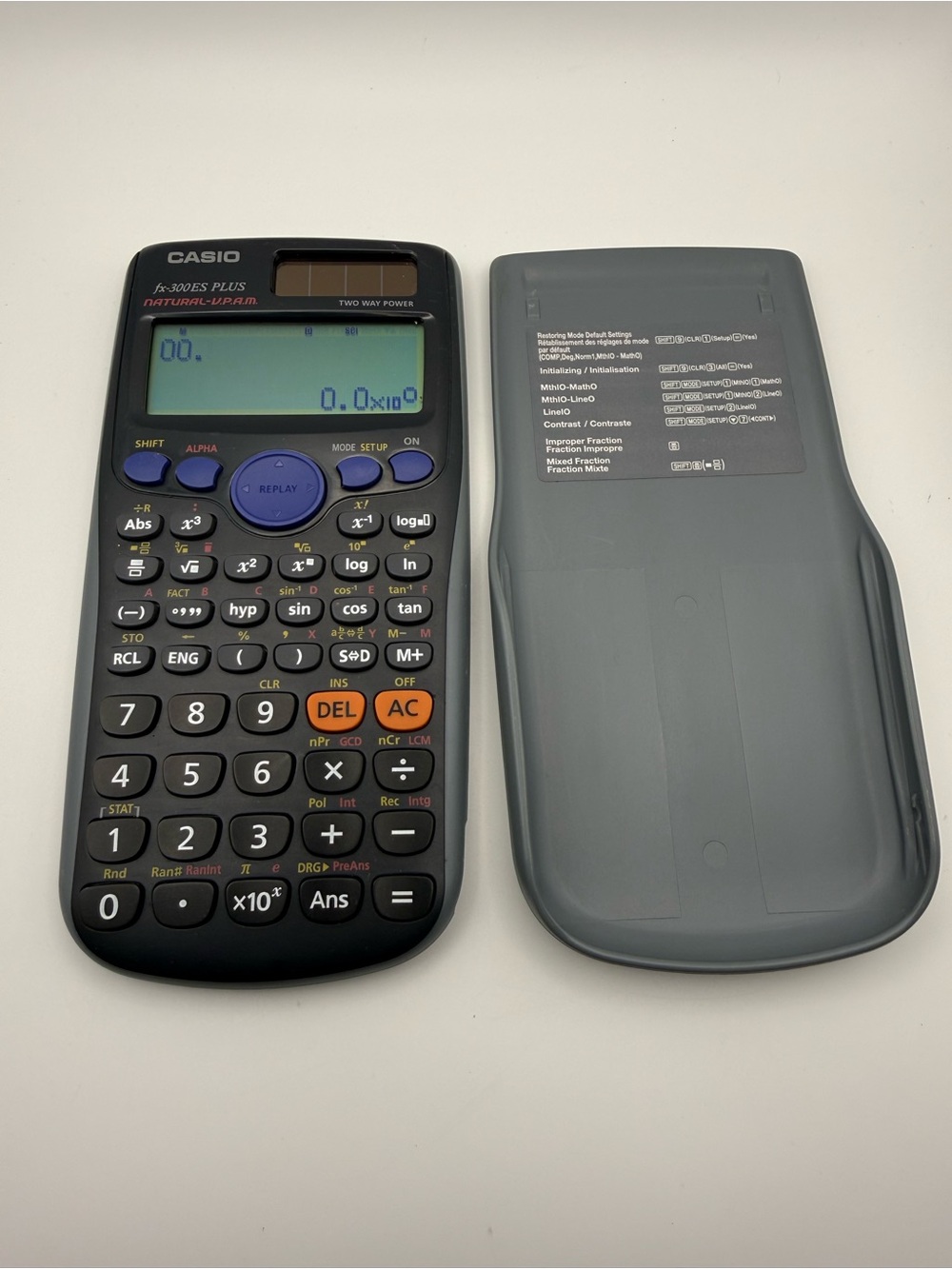 Casio fx-300ES PLUS Scientific Calculator Natural VPAM With Cover